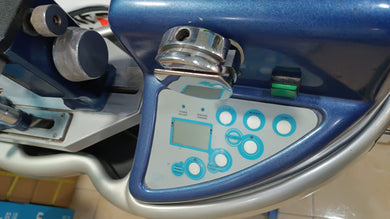 Máquina electrónica para encordar raquetas