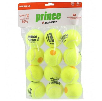 Pack 12 Pelotas de tenis Prince naranja