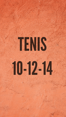 Pago torneo Tenis 10-12-14