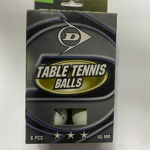 Pelotas de Ping Pong Dunlop