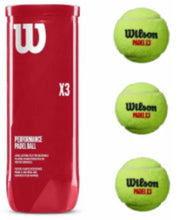 Cargar imagen en el visor de la galería, Tarro de pelotas de Padel Wilson Performance